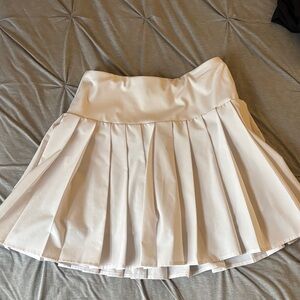 Sincerely Jules White Tennis Skirt